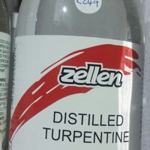 Zellen Distilled Turpentine 500ml